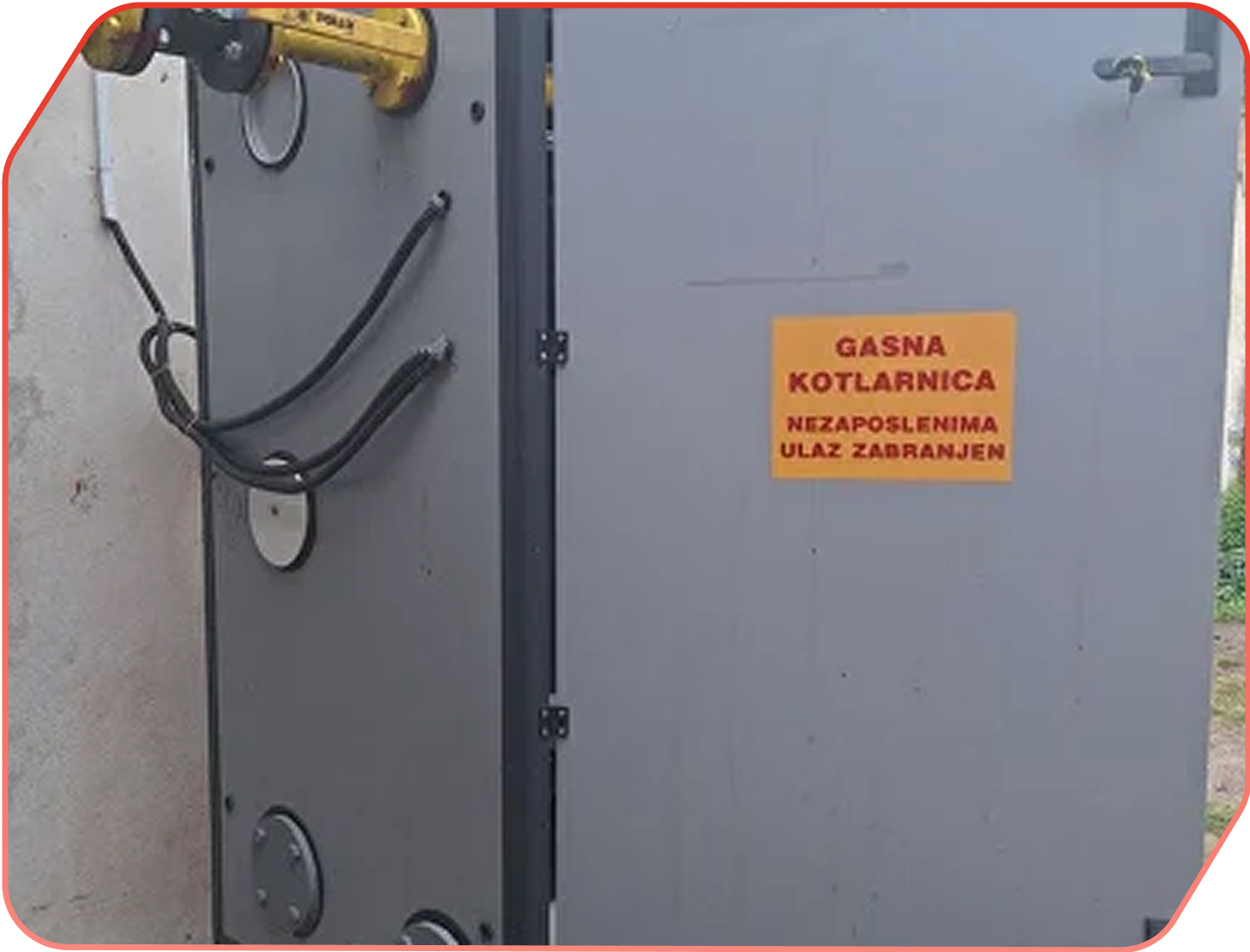 Gasna kotlarnica na objektu